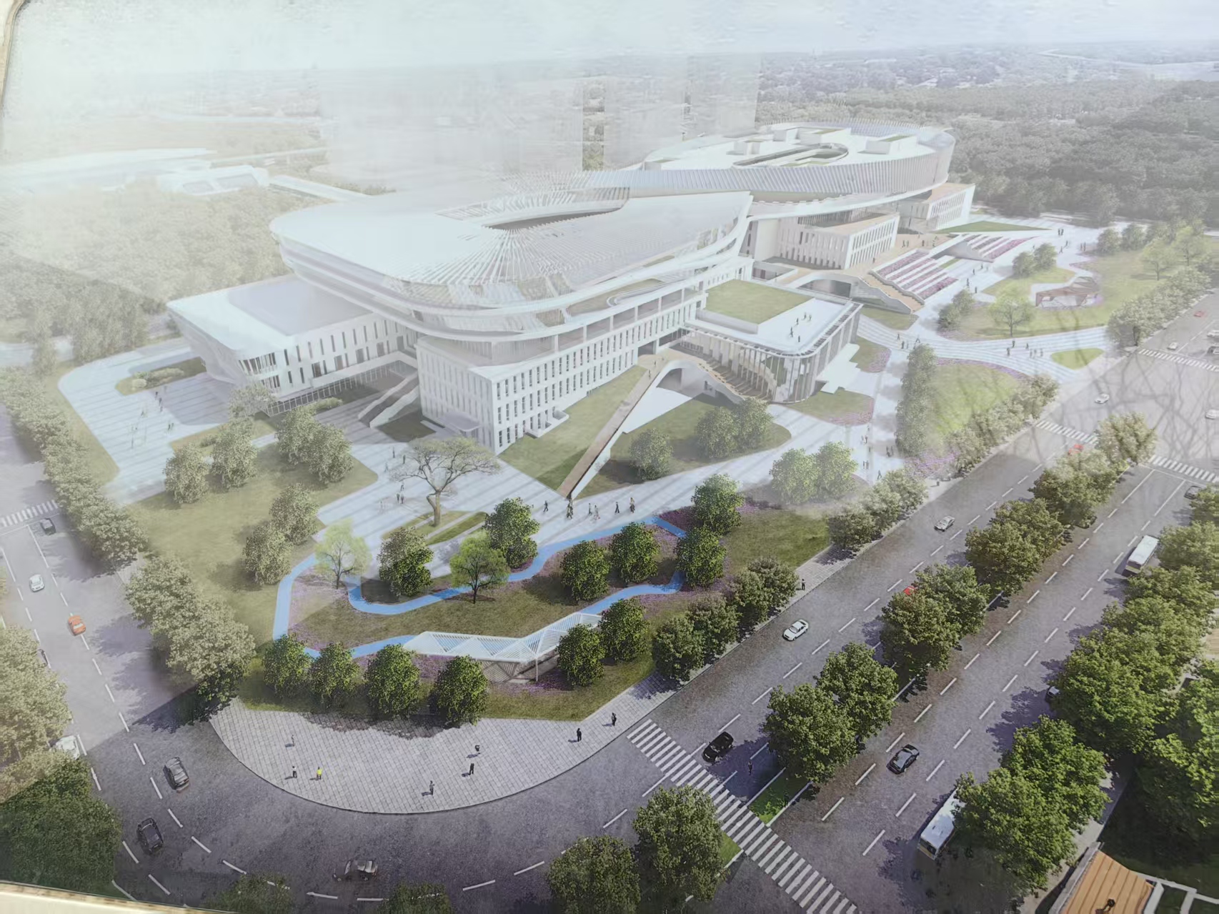 福建長樂三館三中心項(xiàng)目—舞臺(tái)機(jī)械及幕布安裝調(diào)試完成。